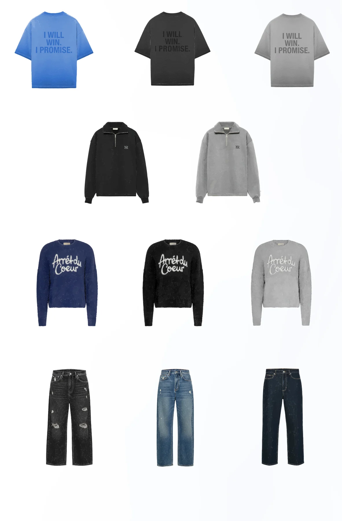 Arrêt FW25 Capsule Produkte