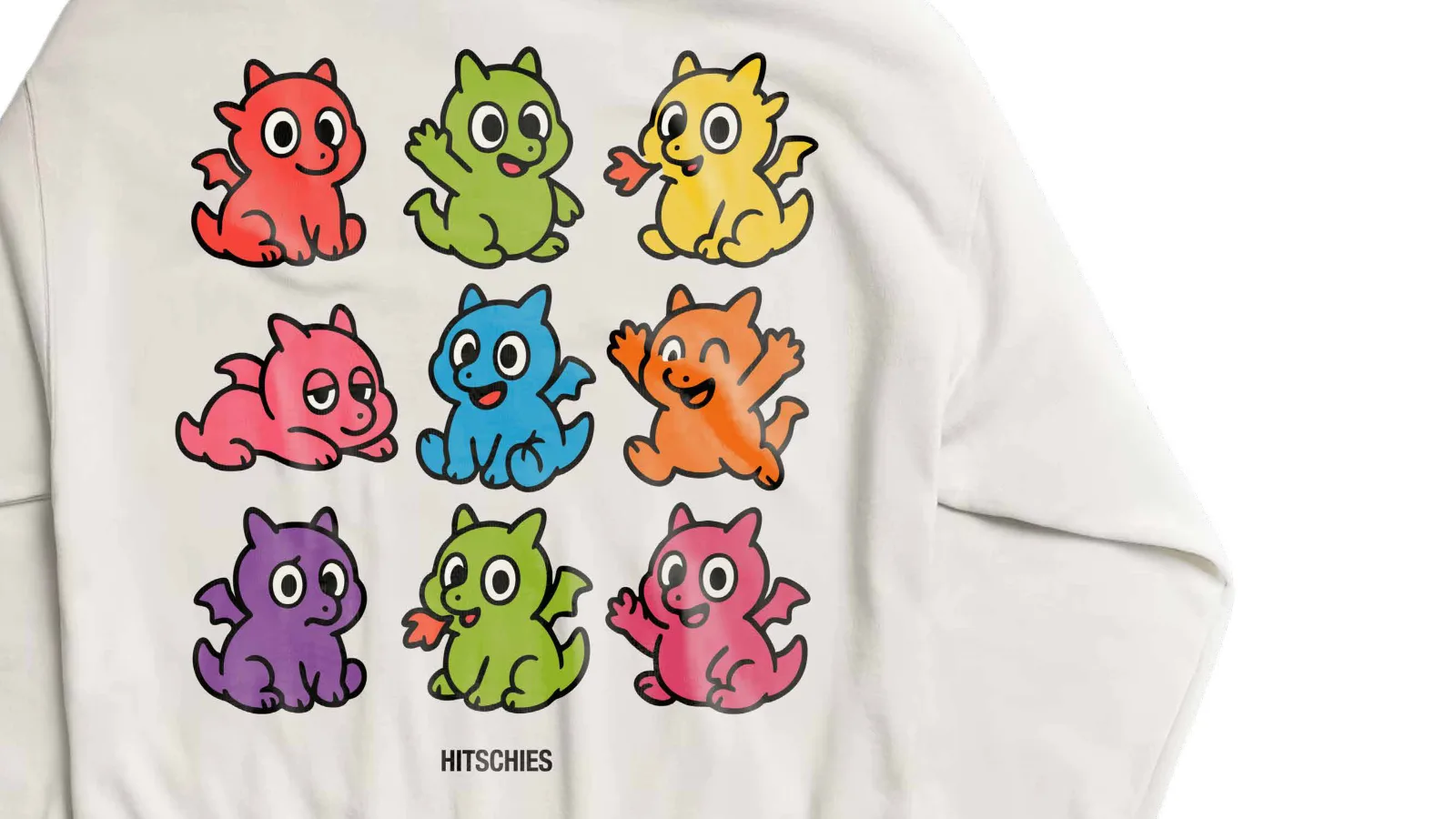 Hitschies Hoodie Detail